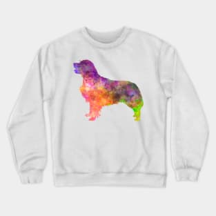 Golden Retriever  in watercolor Crewneck Sweatshirt